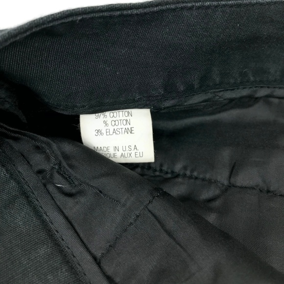 Theory Bermuda Shorts Sz 12 Black Flat Front 35 - Picture 8 of 8